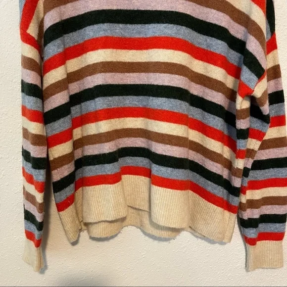 Madewell Striped James Pullover Sweater S - Picture 5 of 9